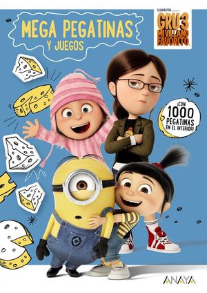 GRU 3 MI VILLANO FAVORITO: MEGA PEGATINAS Y JUEGOS