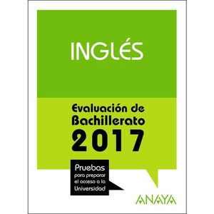 INGLES. EVALUACION DE BACHILLERATO 2019