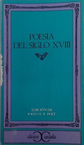 POESA DEL SIGLO XVIII