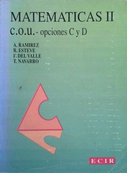 MATEM�TICAS 2, COU