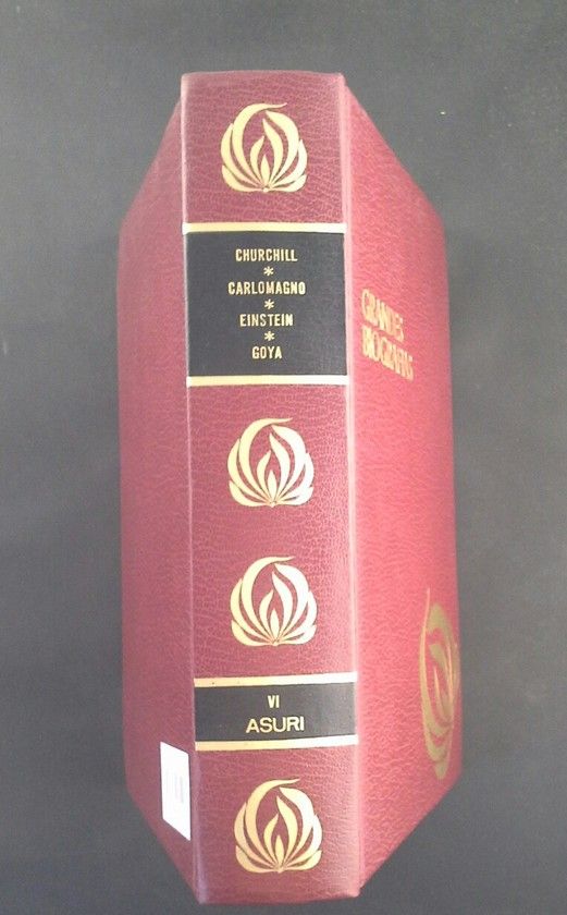 CHURCHILL. CARLOMAGNO. EINSTEIN. GOYA