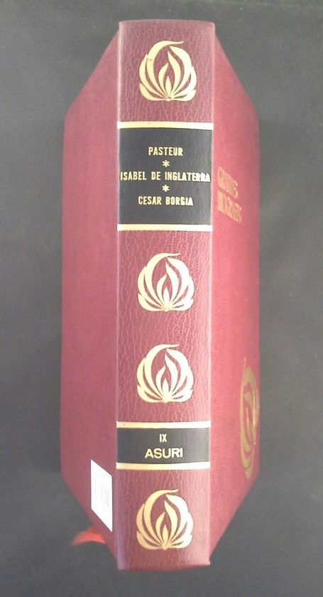 PASTEUR. ISABEL DE INGLATERRA. C�SAR BORGIA