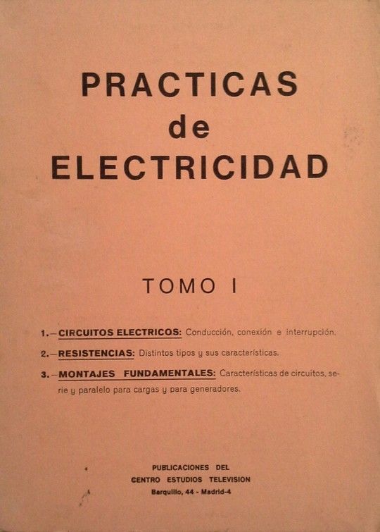 PR�CTICAS DE ELECTRICIDAD I