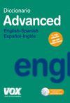DICCIONARIO ADVANCED ENGLISH-SPANISH / ESPA�OL-INGL�S