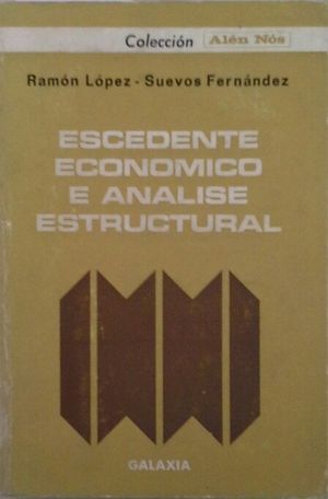 ESCEDENTE ECON�MICO E AN�LISE ESTRUCTURAL