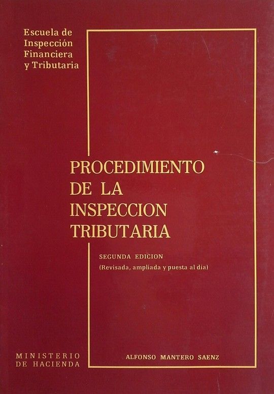 PROCEDIMIENTO DE LA INSPECCI�N TRIBUTARIA
