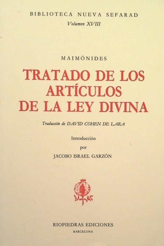TRATADO DE LOS ART�CULOS DE LA LEY DIVINA