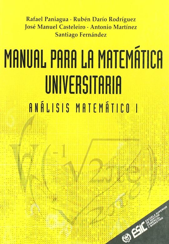 MANUAL PARA LA MATEM�TICA UNIVERSITARIA