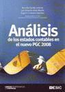 ANLISIS DE LOS ESTADOS CONTABLES EN EL NUEVO PGC 2008