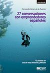 27 CONVERSACIONES CON EMPRENDEDORES ESPAOLES