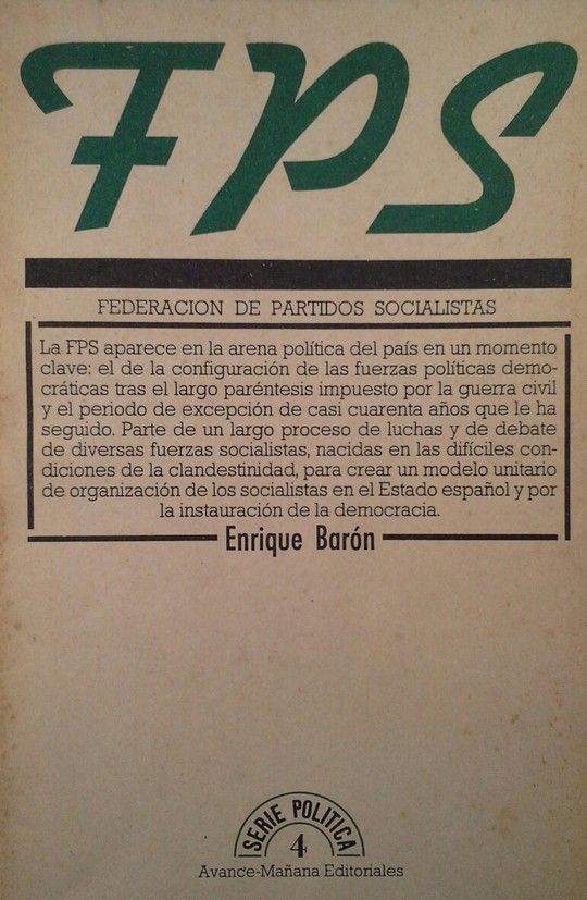 FEDERACIN DE PARTIDOS SOCIALISTAS