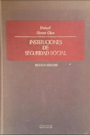 INSTITUCIONES DE SEGURIDAD SOCIAL