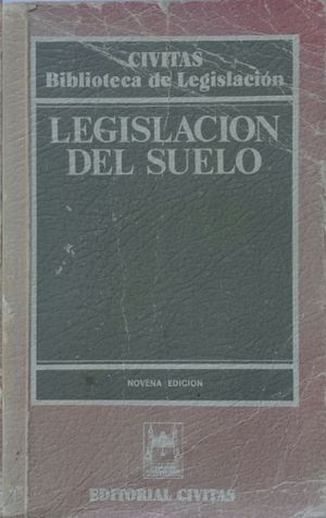 LEGISLACI�N DEL SUELO