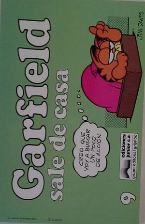 GARFIELD SALE DE CASA