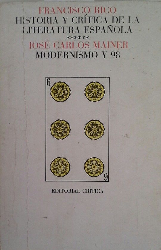 VOL. 6  MODERNISMO Y 98