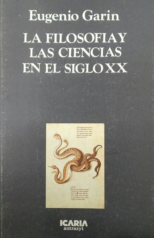 FILOSOFIA Y LAS CIENCIAS DEL SICLO XX,LA