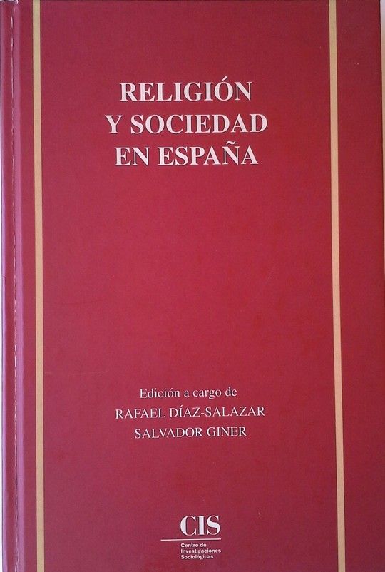 RELIGI�N Y SOCIEDAD EN ESPA�A