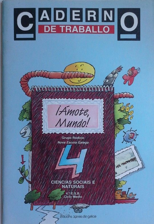 CADERNO DE TRABALLO. AMOTE, MUNDO 4