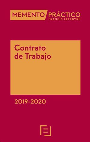 MEMENTO PR�CTICO CONTRATO DE TRABAJO 2019-2020