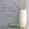 WABI-SABI PARA EL HOGAR