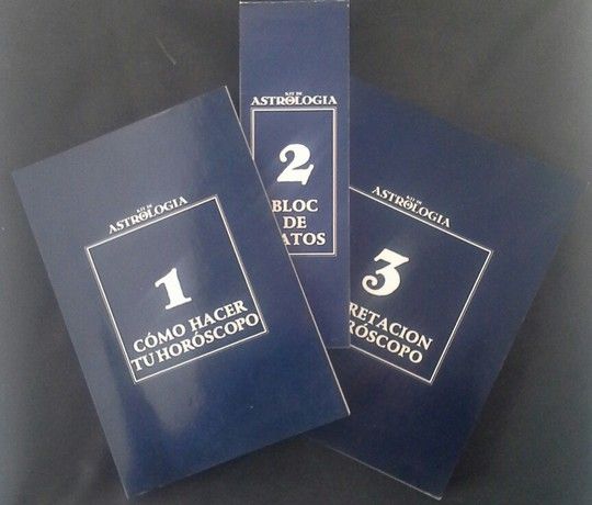 KIT DE ASTROLOGA - 1 CMO HACER TU HORSCOPO - 2 BLOC DE DATOS - 3 INTERPRETACI