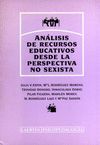 AN�LISIS DE RECURSOS EDUCATIVOS DESDE LA PERSPECTIVA NO SEXISTA