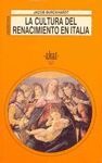 CULTURA EN EL RENACIMIENTO EN ITALIA