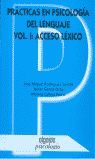 PR�CTICAS EN PSICOLOG�A DEL LENGUAJE