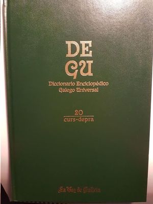 DEGU : DICCIONARIO ENCICLOPDICO GALEGO UNIVERSAL VOL.20