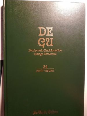 DEGU : DICCIONARIO ENCICLOPDICO GALEGO UNIVERSAL VOL-24