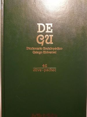DEGU : DICCIONARIO ENCICLOPDICO GALEGO UNIVERSAL VOL.46