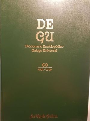 DEGU : DICCIONARIO ENCICLOPDICO GALEGO UNIVERSAL VOL.60