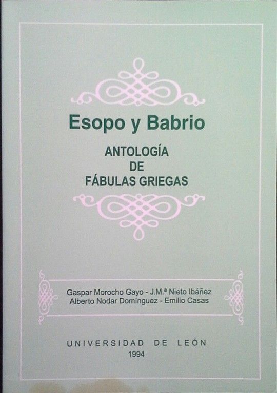 ESOPO Y BABRIO