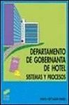 DEPARTAMENTO DE GOBERNANTA DE HOTEL