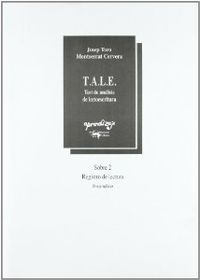 T. A. L.E. TEST DE ANALISIS DE LECTOESCRITURA SOBRE 2 REGISTRO LECTURA