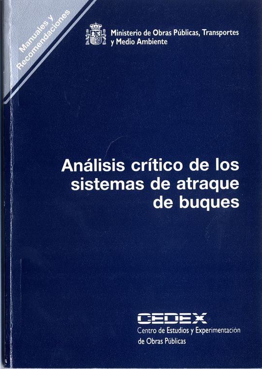AN�LISIS CR�TICO DE LOS SISTEMAS DE ATRAQUE DE BUQUES. R-6