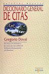 DICCIONARIO GENERAL DE CITAS