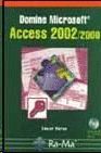 DOMINE MICROSOFT ACCESS 2002/2000
