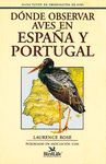 D�NDE OBSERVAR AVES EN ESPA�A Y PORTUGAL
