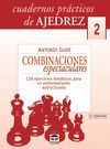 CUADERNOS PR�CTICOS DE AJEDREZ 2. COMBINACIONES ESPECTACULARES