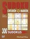 SUDOKU CINTURN MARRN. NIVEL DIFCIL