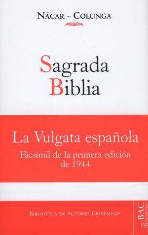 SAGRADA BIBLIA N�CAR - COLUNGA
