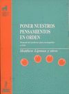 PONER NUESTROS PENSAMIENTOS EN ORDEN:MANUAL DEL PROFESOR PARA ACOMPA�A