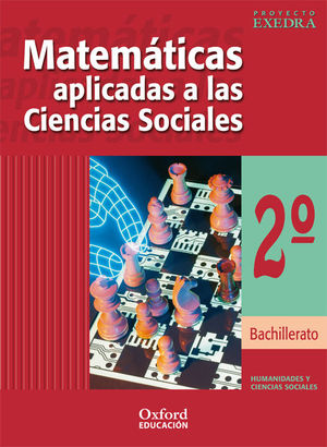 MATEM�TICAS HUMANIDADES 2� BACHILLERATO EXEDRA LIBRO DEL ALUMNO