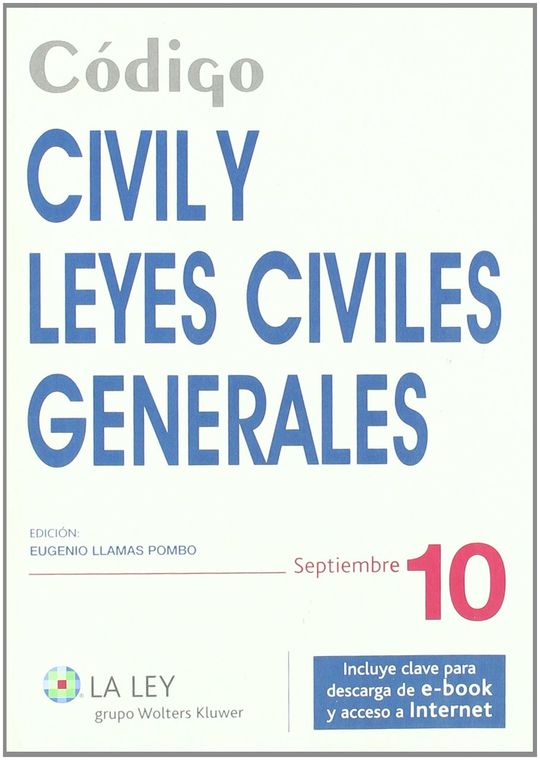 C�DIGO CIVIL Y LEYES CIVILES GENERALES 2010
