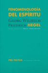 FENOMENOLOG�A DEL ESP�RITU