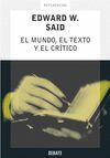 MUNDO,EL TEXTO Y EL CRITICO
