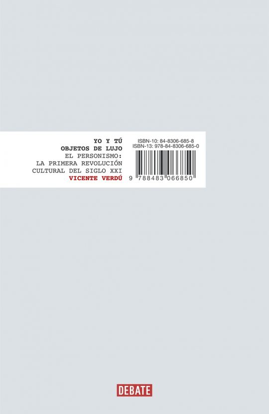 YO Y TU, OBJETOS DE LUJO
