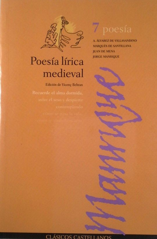 POES�A L�RICA MEDIEVAL