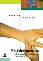 FISIOTERAPEUTAS INSTITUCIONES SANITARIAS III